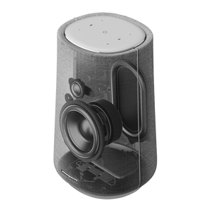 Harman Kardon Citation 100 - Grey - The smallest, smartest home speaker with impactful sound - Detailshot 4